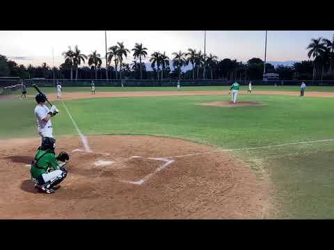 Video of Base clearing double in tonight’s fall game. 