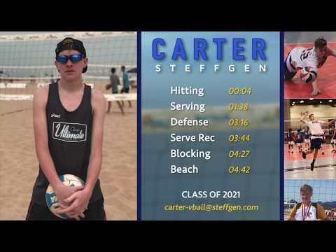 Video of Carter Steffgen 2018 Volleyball Highlights - Class of 2021 Outside Hitter