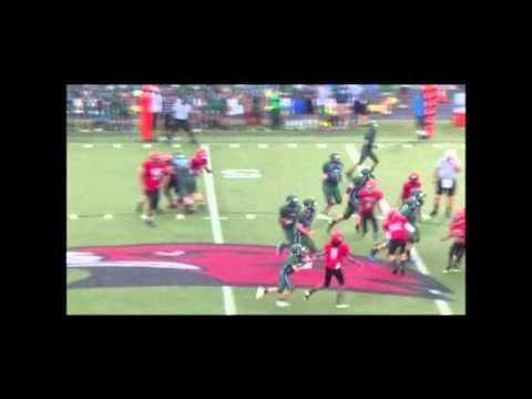 Video of 8th Grade Middle School video - right guard #70