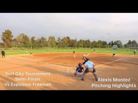 Video of Alexis Montez Fall 2021 Pitching Highlights 