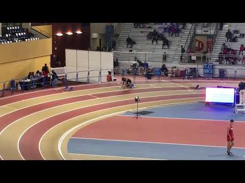 Video of First indoor 200m dash 24.16 lane 5 