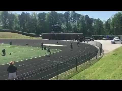 Video of Lane 4 Joshua Kahealani Sebastian Johnson 400m dash 