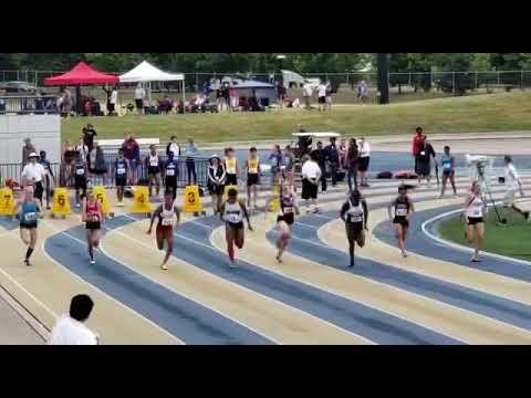 Video of AO Outdoor Track and Field Championship 100m finals