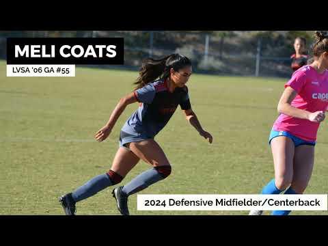 Video of Highlight Video #1 ‑ Meli Coats 2024 Defensive Mid