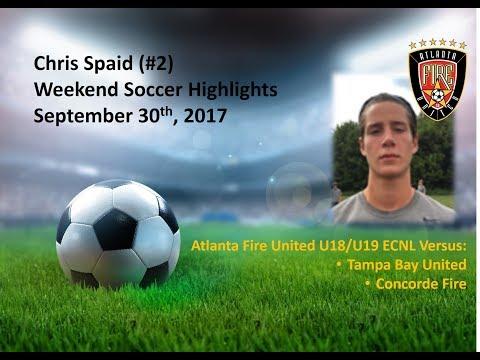 Video of Sept 2017 - ECNL Highlight Play