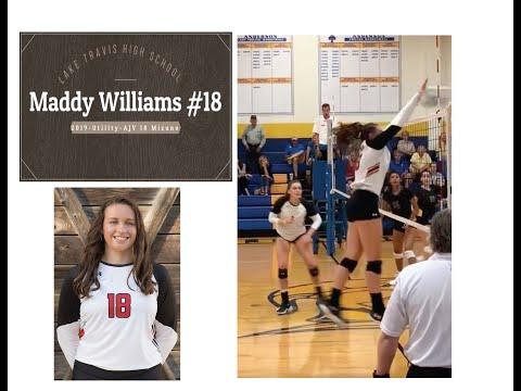 Video of Maddy Williams 2019---Fall 2018 Season Highlights