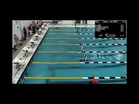 Video of Ava Borowski Backstroke 