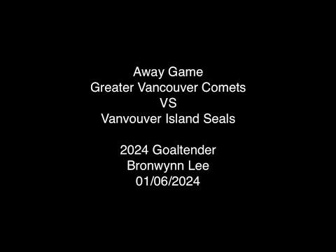 Video of 01/05/2024 Greater Vancouver Comets VS VI Seals League Game