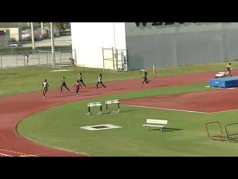 Video of Girls 200 Meter Heat 1 2019 FHSAA 4A District 14