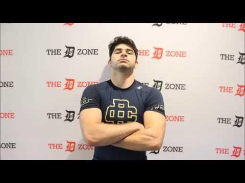 Video of Country Day 2020 RB/OLB Anthony Ammori highlights from Rising Stars Showcase at GVSU