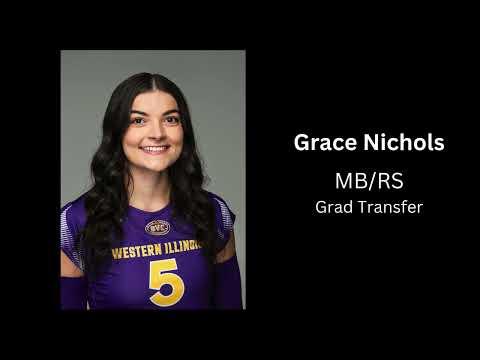 Video of Grace Nichols- Grad Transfer Film- Senior Year WIU