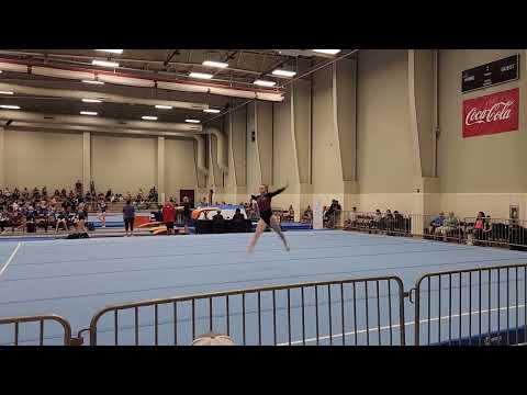 Video of Diamond Level Floor Routine- NGA Regionals 2024-Score 9.825