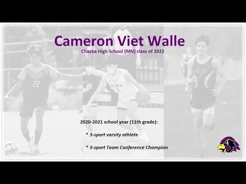 Video of Cameron Walle - 3 sports, 3 varsity letters, 3 conference championships (11th grade)