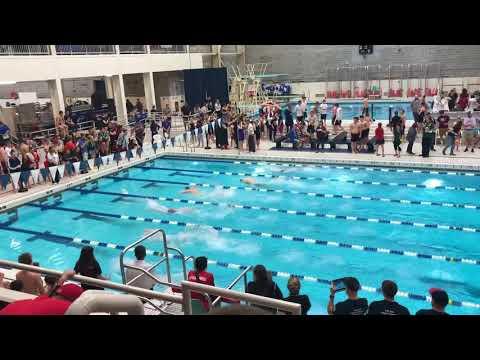 Video of 2020 District VI Championship- 100 Butterfly