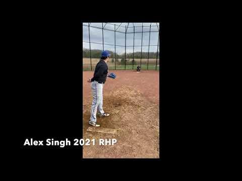 Video of Alex Singh 2021 RHP