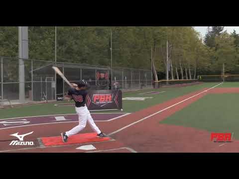 Video of Peter Hollabaugh - 3B/ SS/ UTL - Batting Practice and 60 Yard Dash