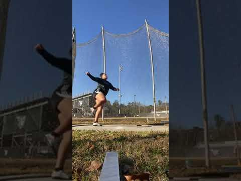 Video of 11/30/2021 discus: 110 throw