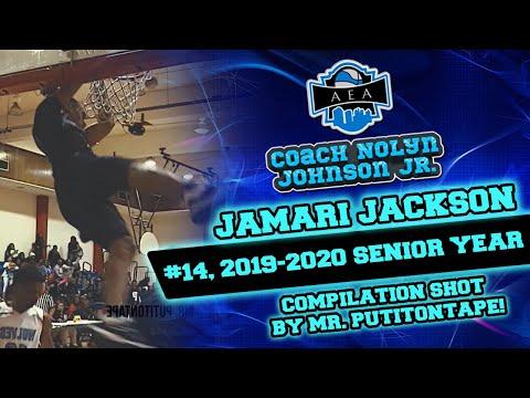 Video of Jamari Jackson, #14, 2019-2020 Senior Year Compilation shot by Mr. Putitontape!