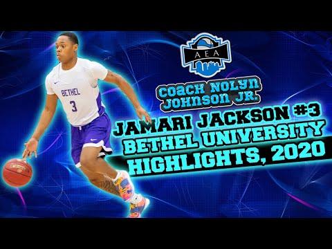 Video of Jamari Jackson #3, Bethel University 2020