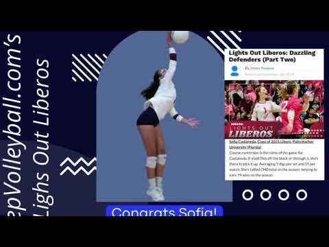 Video of Sofia Castaneda - Lights Out Libero 2023