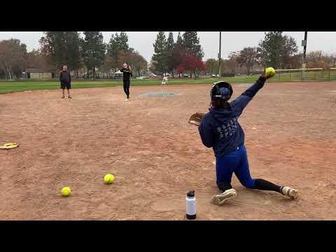 Video of Pitching lesson 6Dec20