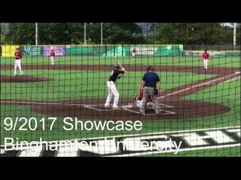 Video of Zach Taro #20 hitting Binghamton University Showcase 