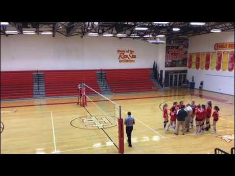 Video of HRHS v. Delaware Valley 10/9/20 -Sierra Hines-MH #1 (Red Jersey)