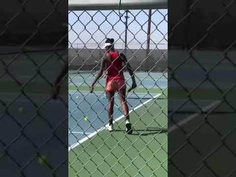 Video of Tennis match 