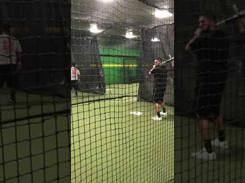 Video of Hitting session 2/1/2018