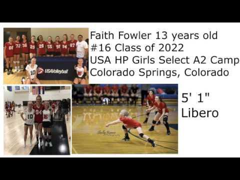 Video of 2018 Girls Select A2 Camp | #16