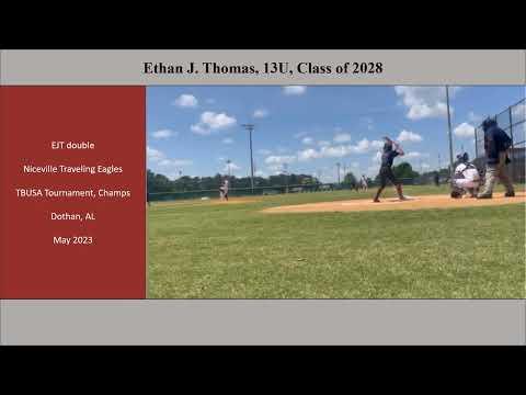 Video of Ethan Thomas Combined Hitting Highlights, Spring 2022 - Spring 2023