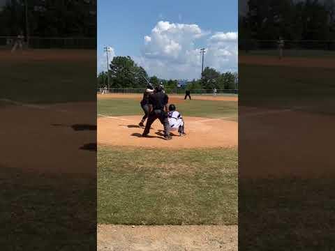 Video of Base hit up the middle, perfect game Georgia