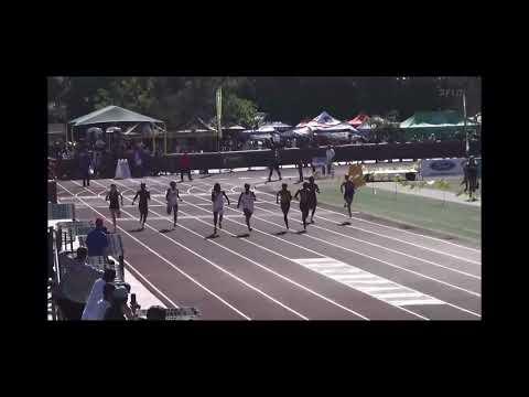 Video of 2023 CIF Southern Section D2 Finals Girls 200m (lane 1, 25.10)