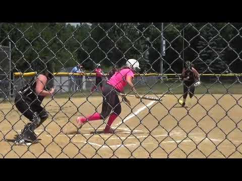 Video of Chloe Osteen game footage: hitting