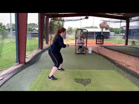 Video of Jenna L. Hitting/Fielding/Throwing Clip