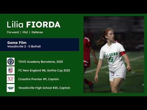 Video of Lilia Fiorda - Woodinville vs Bothell Full Game