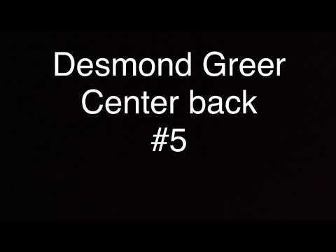 Video of Desmond Greer #5 Game Film