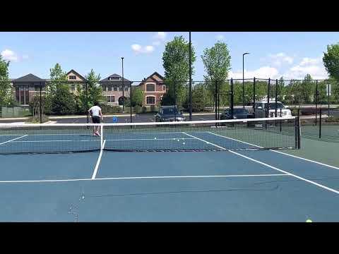 Video of Serve practice 1