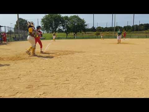 Video of Pitching, strike out looking