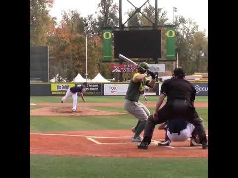 Video of Noah Takacs 2020 6’3 200lbs RHP Game Highslight vs University of Oregon Ducks