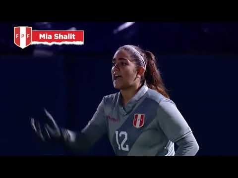 Video of 2020 Sudamericano Femenino Sub 20 Peru vs Chile w/Mia Shalit on Goal