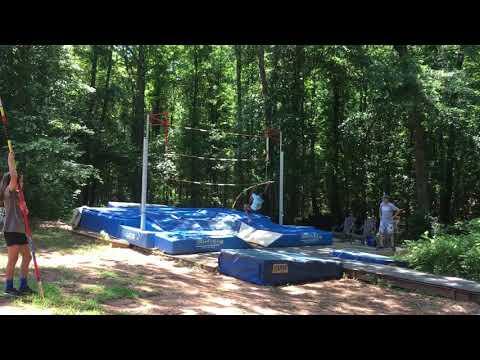 Video of Pole Vault Practice 6/20/18