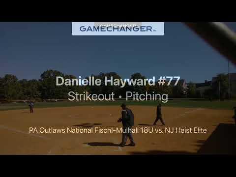 Video of Pitching Oct 2022 Jersey Outlaws Showcase