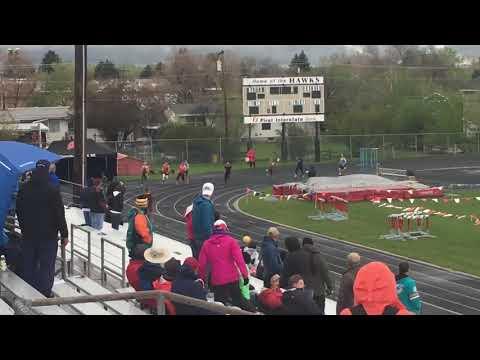 Video of 200 meter dash from AA Divisional Track meet. Sophomore season. 23.9