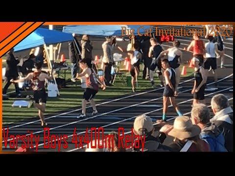 Video of Big Cat Invitational(4by4 relay)