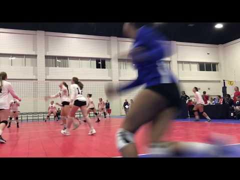 Video of Zoey Reid Libero CJV 16 Adam- Spring Myrtle Beach 2018