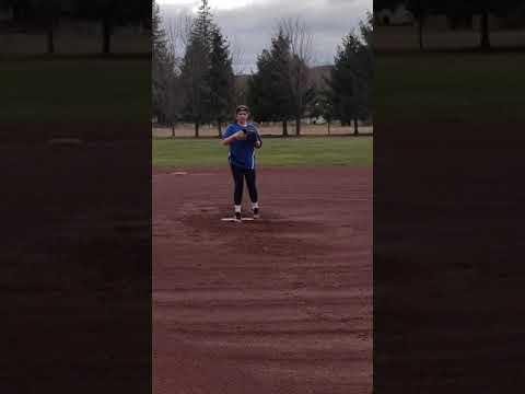 Video of Marley Lippitt fastball plate view