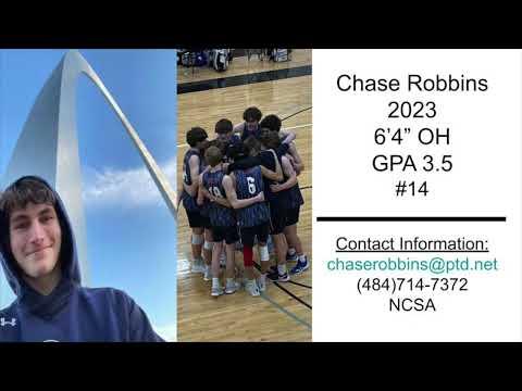 Video of Chase Robbins 6'4 OH - 3.5 GPA - 17 Open Dennis Lafata Gateway Classic - Feb 2022 Highlights