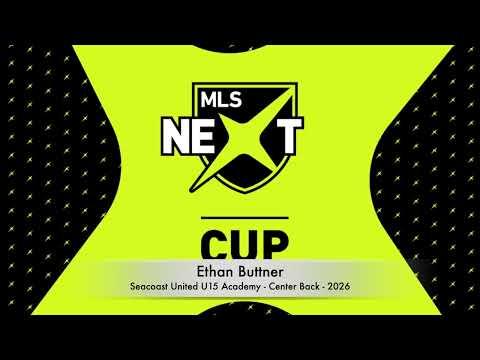 Video of Ethan Buttner 2023 (U15) MLS Next Cup Highlights