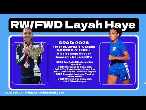 Video of Layah Haye 2024 Fall Top Rated Umbro